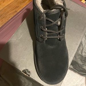 Black mens ugg boots in black
